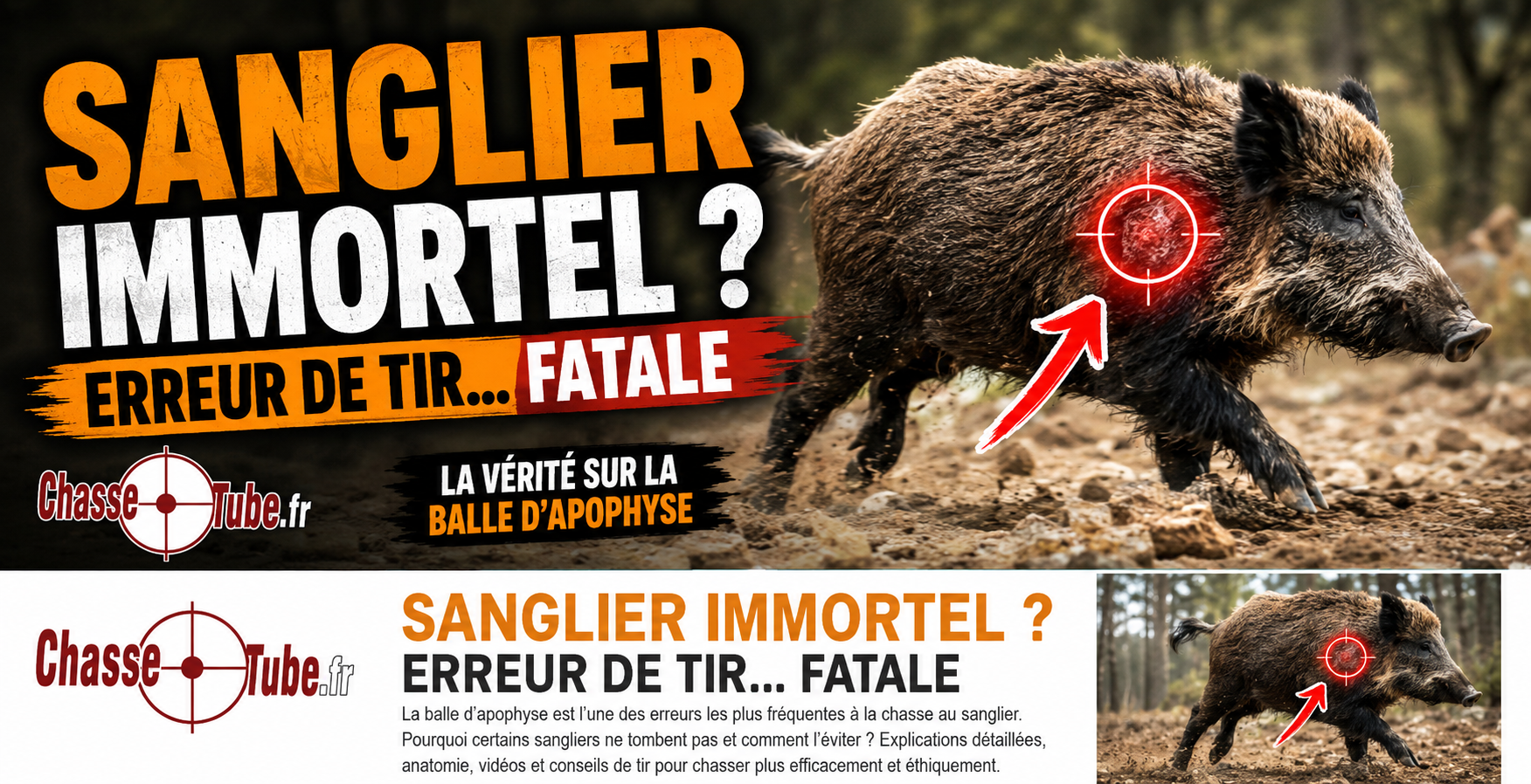 Sanglier immortel : erreur fatale ?