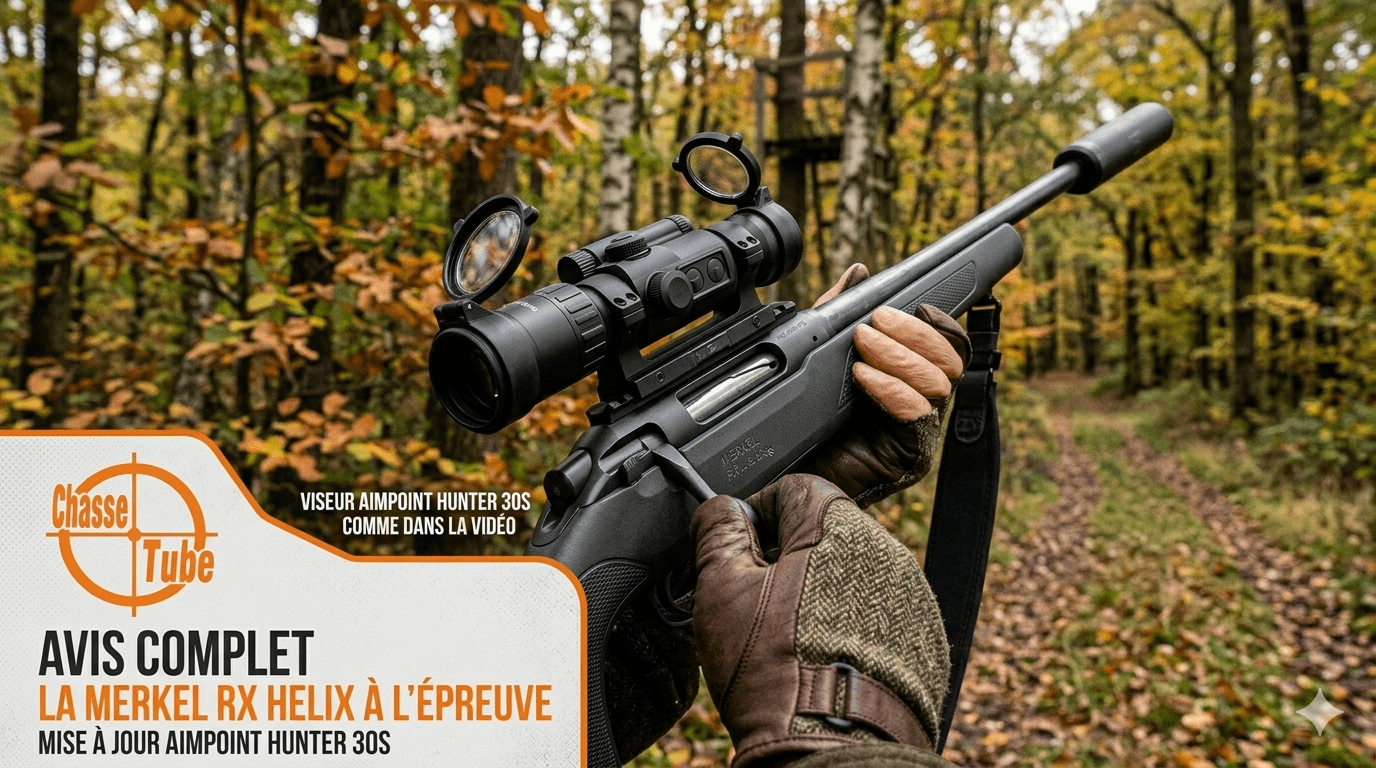 montage/démontage et conditions de chasse réelle