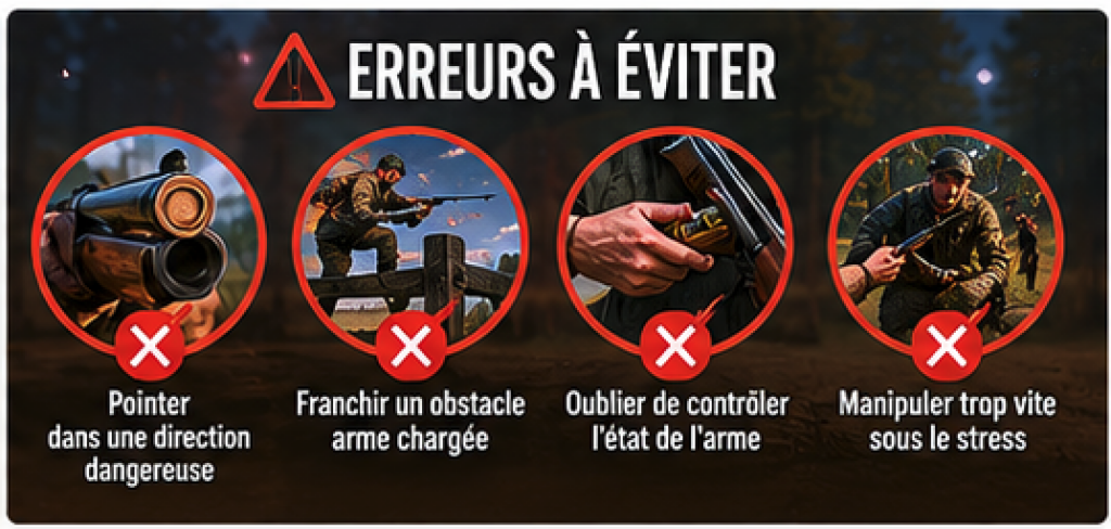 Les erreurs qui font échouer les candidats au permis de chasser