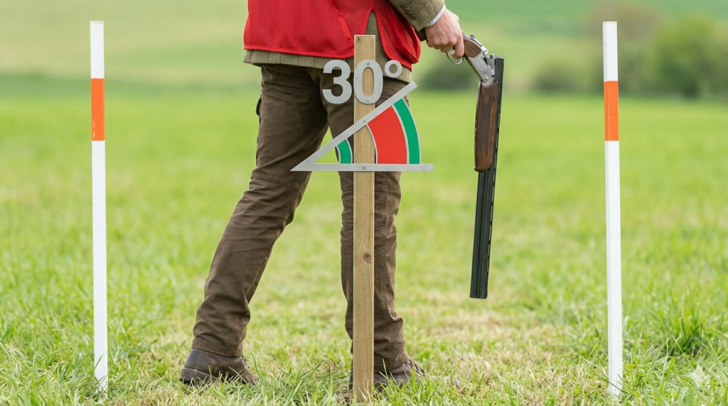 parcours de chasse simulé avec tir à blanc