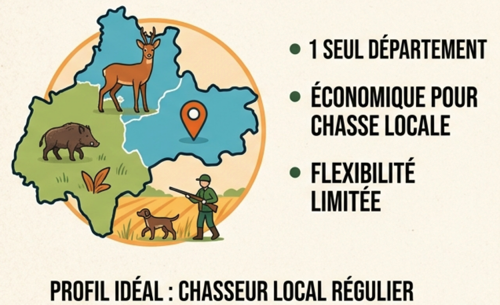avantages et inconvenients de la validation departementale nationale du permis chasse
