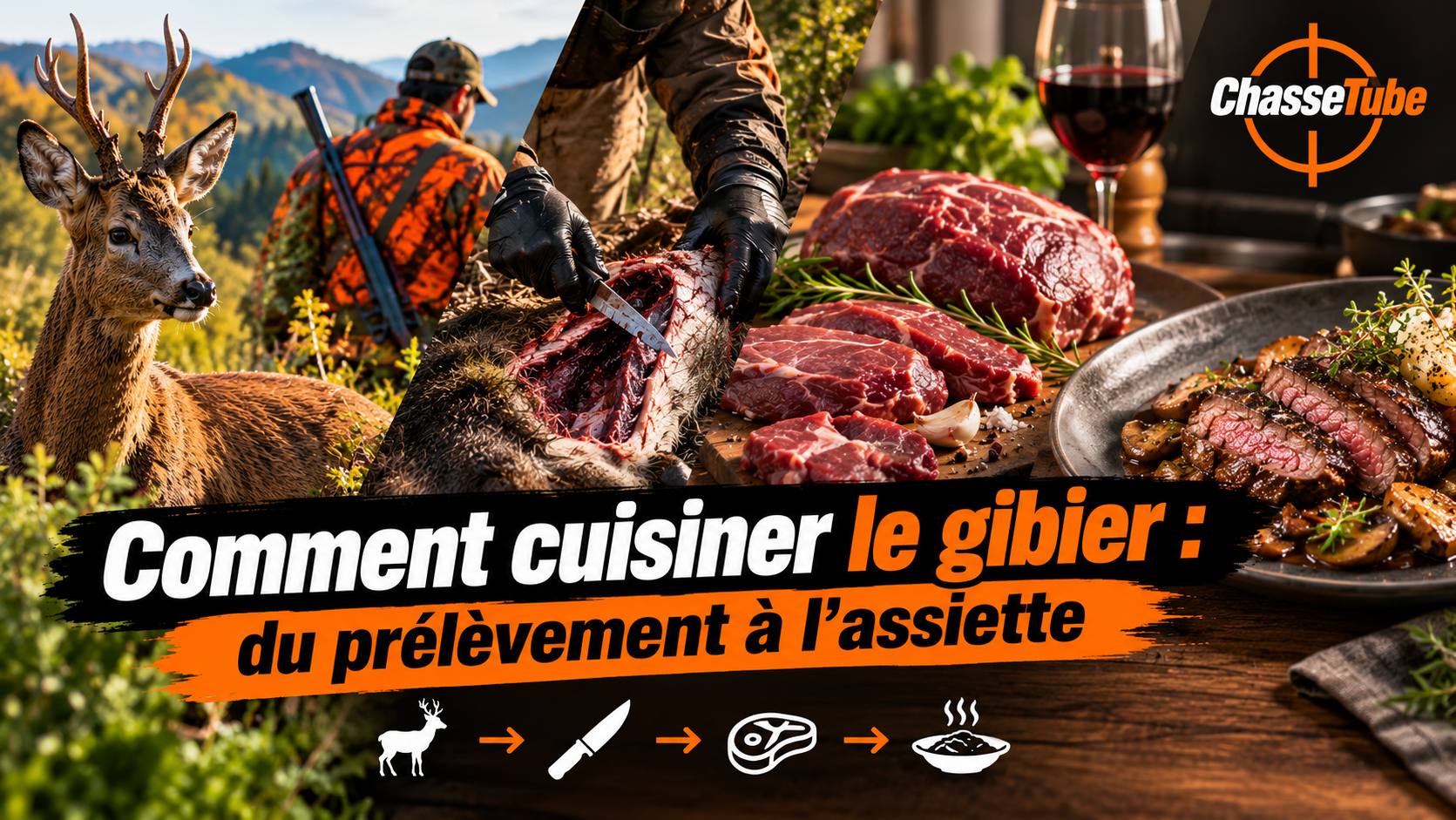 Comment cuisiner le gibier : du prélèvement à l’assiette