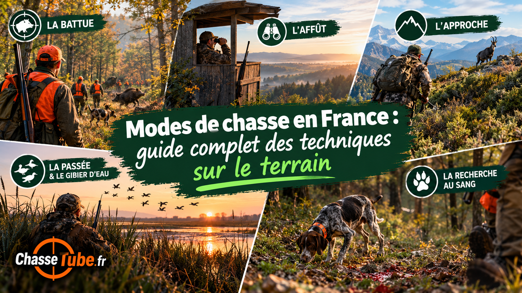 Modes de chasse en France : guide complet des techniques sur le terrain