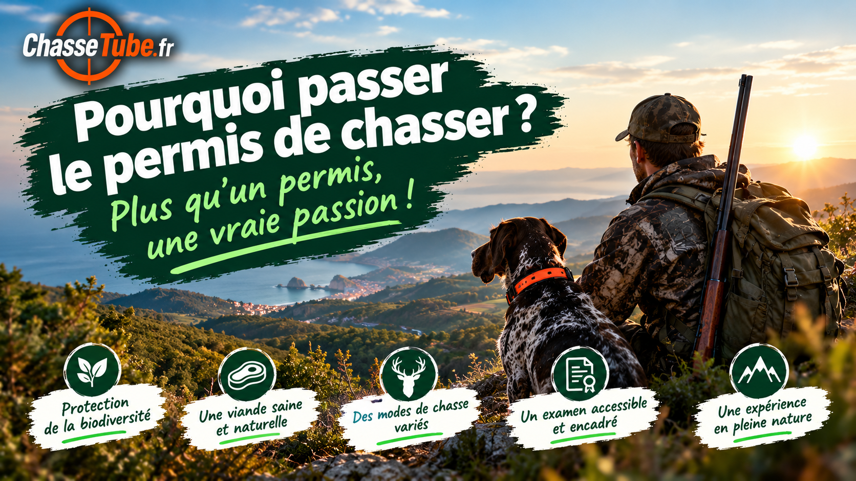 Pourquoi passer le permis de chasser ? 5 bonnes raisons
