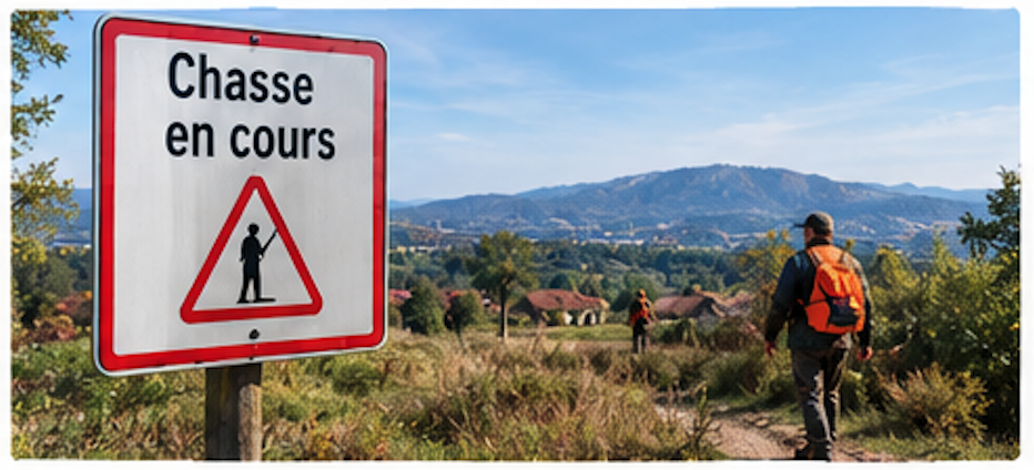 Respecter les consignes de sécurité : transport des armes de chasse, tir en battue, signalisation.